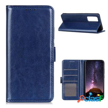 Custodia a Portafoglio per Samsung Galaxy A72 5G - Blu