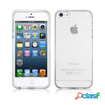Custodia in Silicone per iPhone 5 / 5S / SE - Bianco Gelato