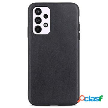 Custodia in TPU Rivestita in Pelle per Samsung Galaxy A33 5G