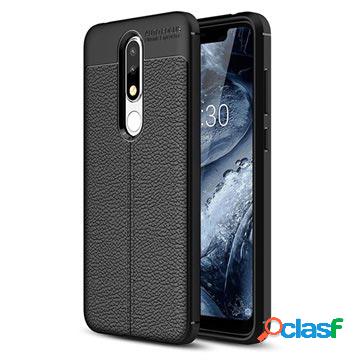 Custodia in TPU Slim-Fit Premium per Nokia 5.1 Plus - Nera