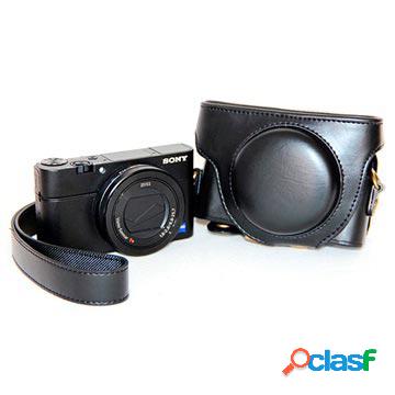 Custodia per Fotocamera Sony Cyber-shot DSC-RX100 Mark III,