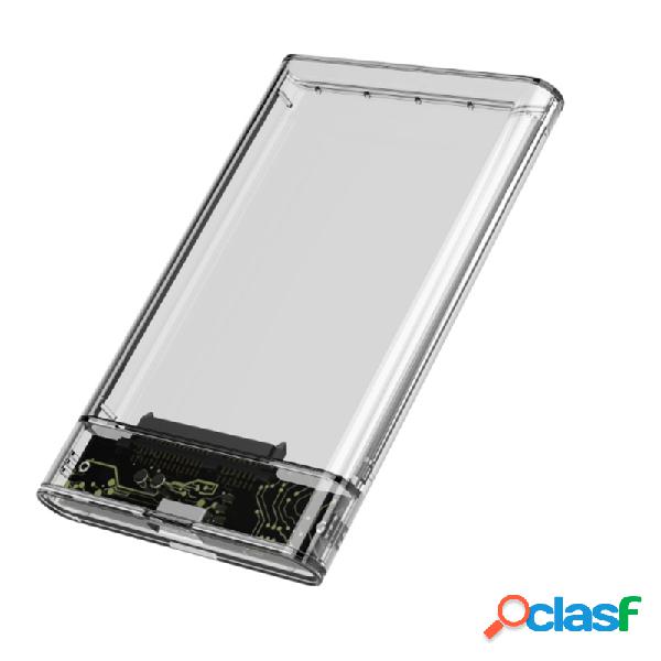 Custodia rigida da 2,5 pollici SATA I / II/III disco rigido
