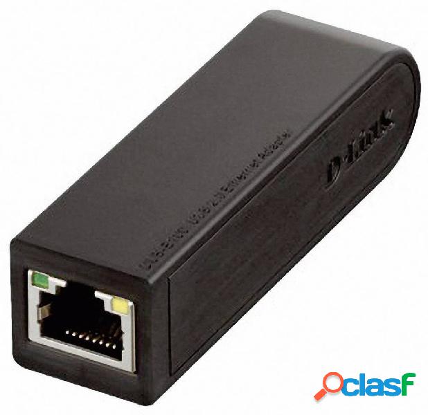 D-Link DUB-E100 Adattatore di rete 100 MBit/s USB 2.0, LAN