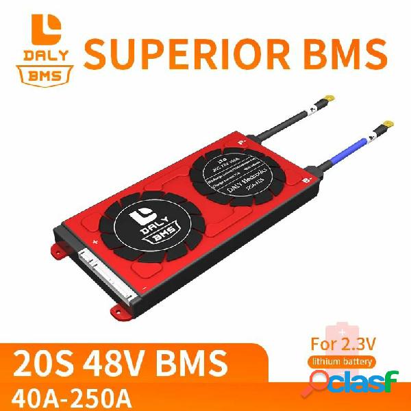 DALY BMS 20S 48V 40A 60A 80A 250A 18650 Litio Batteria