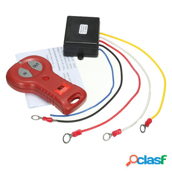 DC 9-30V 433MHz 434MHz Winch In Out Wireless remoto Kit