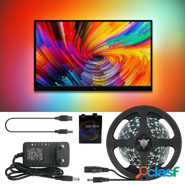 DC5V 2M / 3M / 4M / 5M WS2812B 5050 RGB Dream Color USB APP