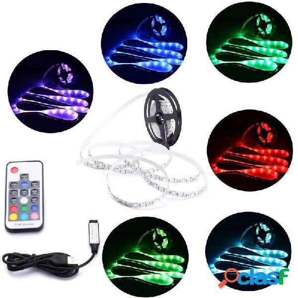 DC5V non impermeabile USB RGB 5050 LED Kit di