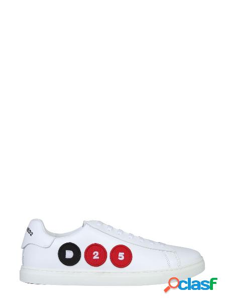 DSQUARED2 SNEAKERS UOMO SNM0005015037101062 BIANCO