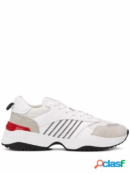 DSQUARED2 SNEAKERS UOMO SNM0096015012761062 PELLE BIANCO