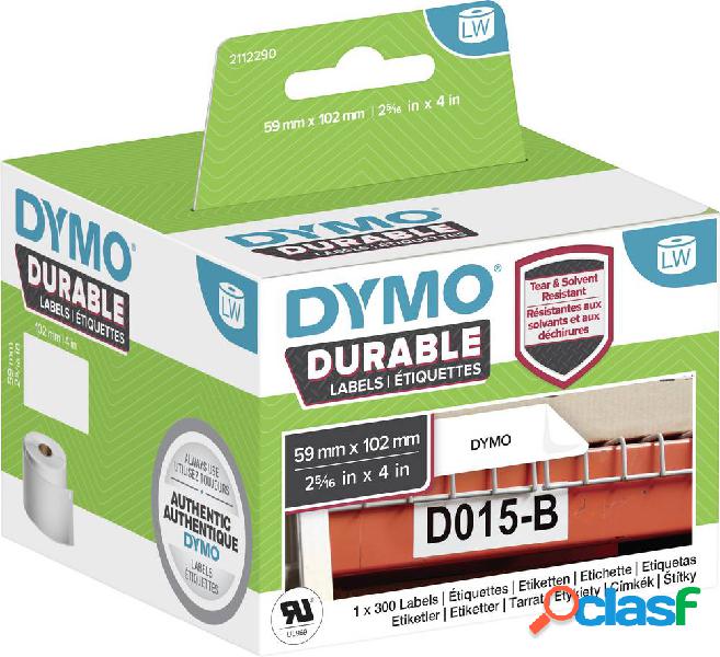 DYMO 2112290 Rotolo di etichette 102 x 59 mm Pellicola in