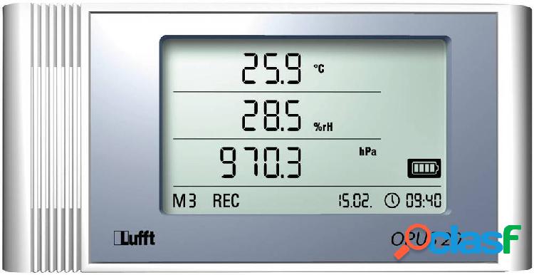 Data logger multifunzione Lufft 8120.11 Misura: Temperatura,