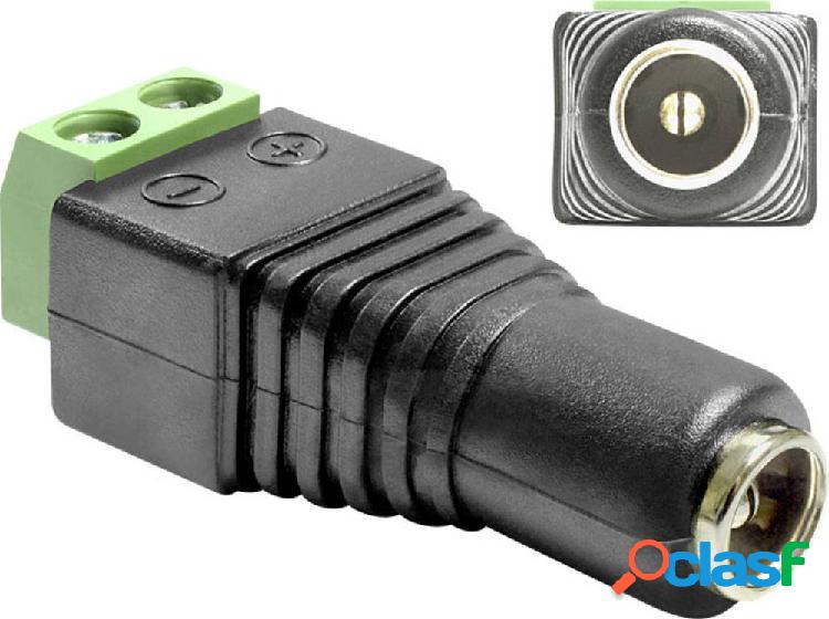 Delock 65421 CC (corrente) Adattatore [1x Presa CC 5,5 - 1x