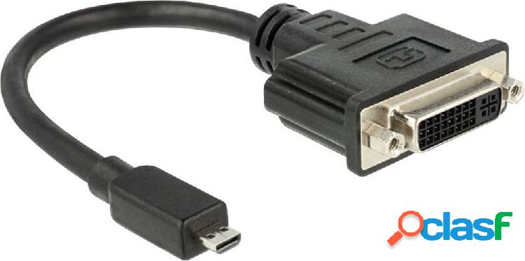 Delock 65563 HDMI / DVI Adattatore [1x Spina HDMI Micro D -