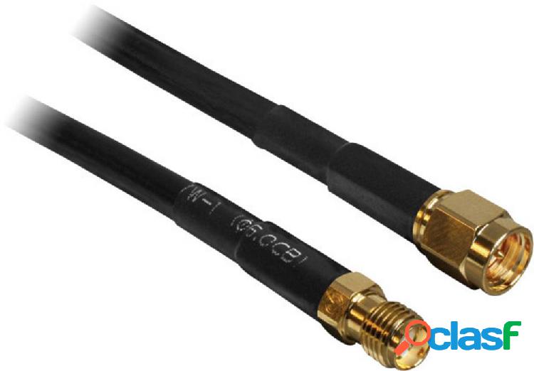 Delock Antenna WLAN Prolunga [1x Spina SMA - 1x Presa SMA]