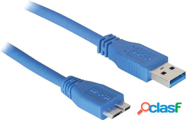 Delock Cavo USB USB 3.2 Gen1 (USB 3.0) Spina USB-A, Spina