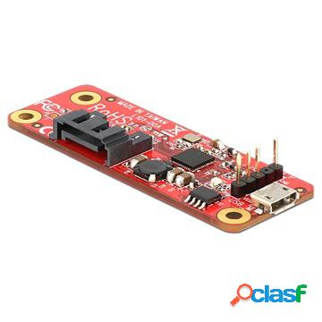 Delock Raspberry Pi Micro-USB / SATA 7-pin Converter -