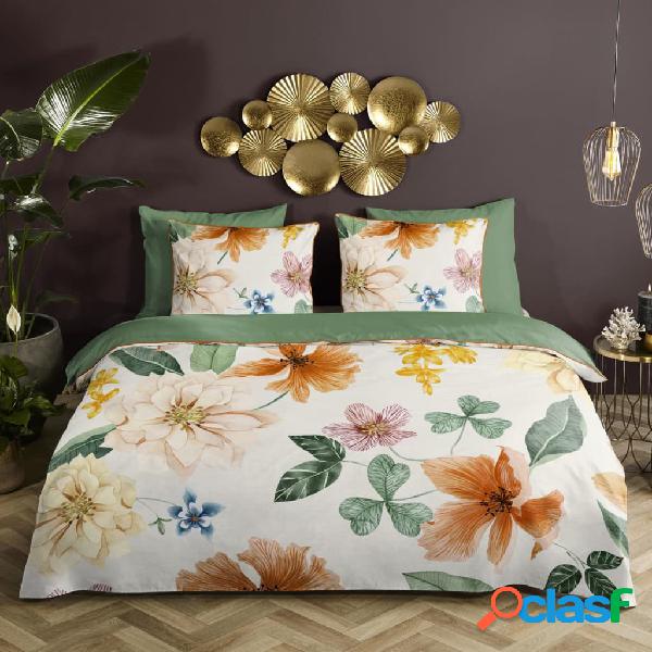 Descanso Copripiumino ANNABELLE 240x200/220 cm Bianco Avorio