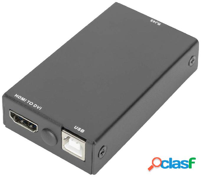 Digitus 1 Porta Console KVM HDMI, DVI 1920 x 1080 Pixel