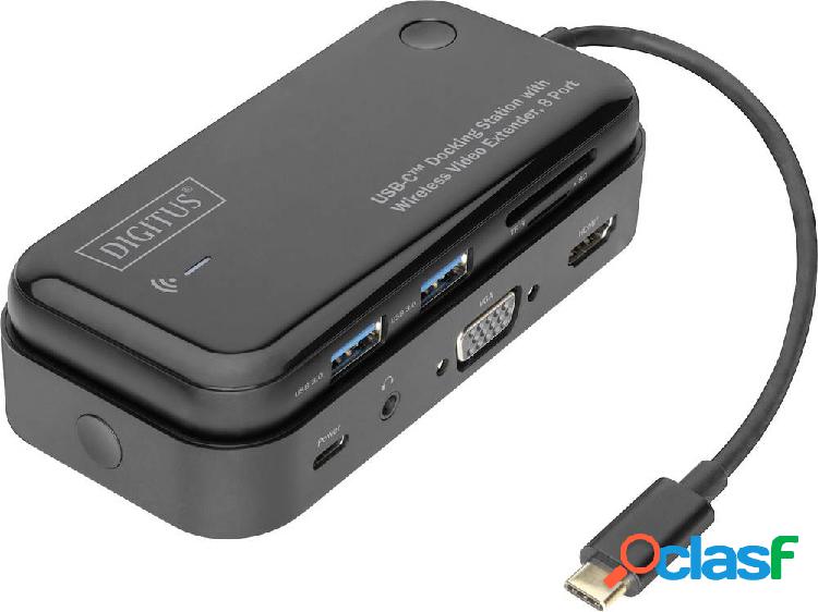 Digitus DA-70890 Mini Dockingstation USB-C™ Adatto per
