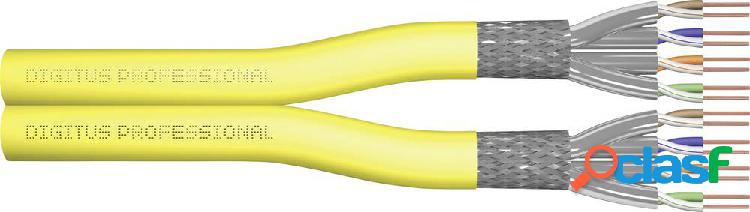 Digitus DK-1744-A-VH-D-5-P Cavo di rete CAT 7a S/FTP Giallo