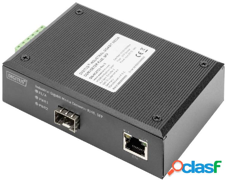 Digitus DN-652103 LAN 10/100/1000 MBit/s, SFP Convertitore