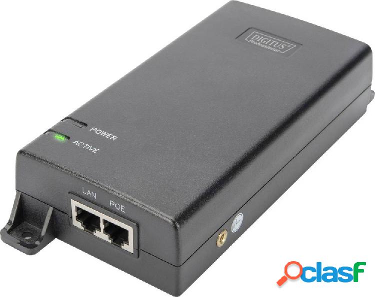 Digitus DN-95104 Iniettore PoE 1 GBit/s IEEE 802.3at (25.5