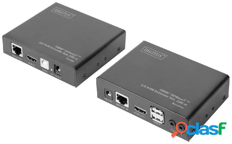 Digitus DS-55505 HDBaseT Extender (Ricevitore) su rete