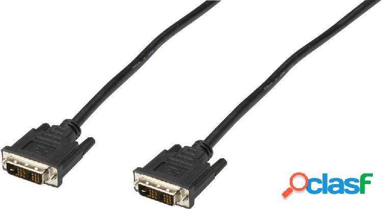 Digitus DVI Cavo Spina DVI-I 18+1pol., Spina DVI-I 18+1pol.