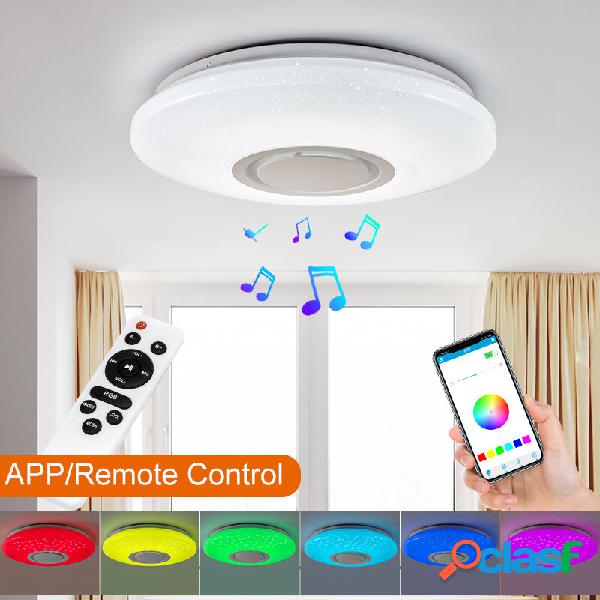 Dimmerabile LED RGBW Lampada da soffitto bluetooth Music