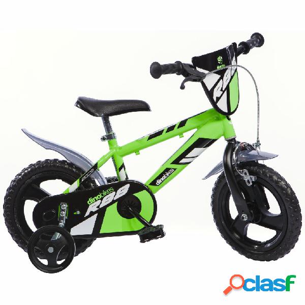 Dino Bikes Bicicletta per Bambini MTB R88 Verde 12"