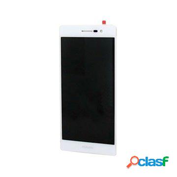 Display LCD per Huawei Ascend P7 - Bianco