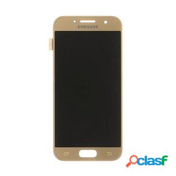 Display LCD per Samsung Galaxy A3 (2017) - Color Oro