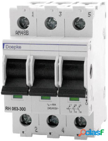 Doepke 09981062 RH 063-300 Interruttore principale 3 poli 63