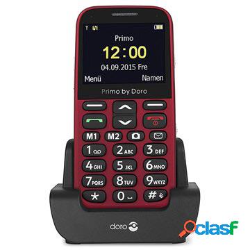 Doro Primo 366 - 0.3MP, FM Radio, Bluetooth - Rosso