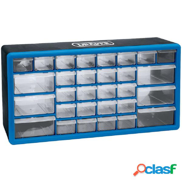 Draper Tools Cassetta degli Attrezzi con 30 Cassetti Blu