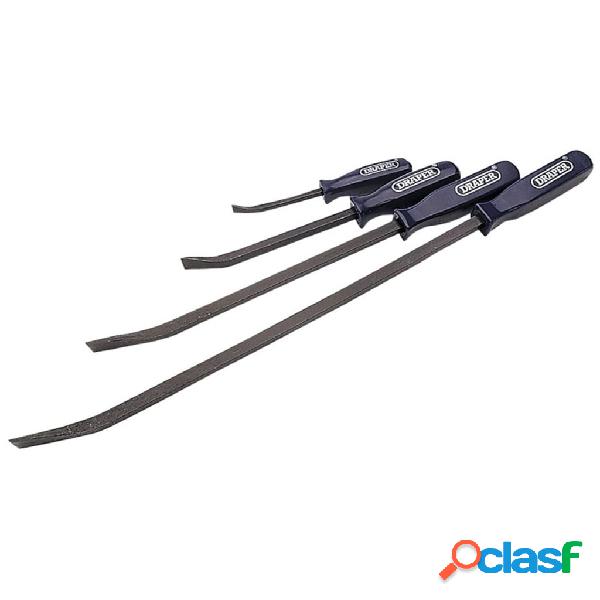 Draper Tools Set 4 Pz Piede di Porco Nero 35396