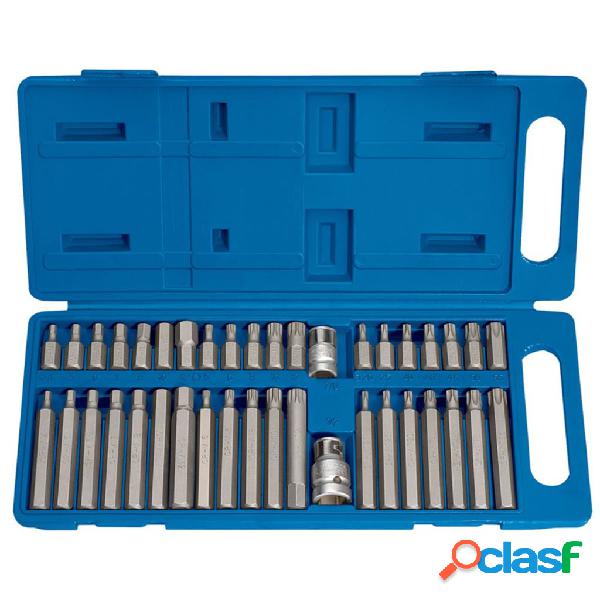 Draper Tools Set 40 pz Punte Esagonali Torx e Spline TX-STAR