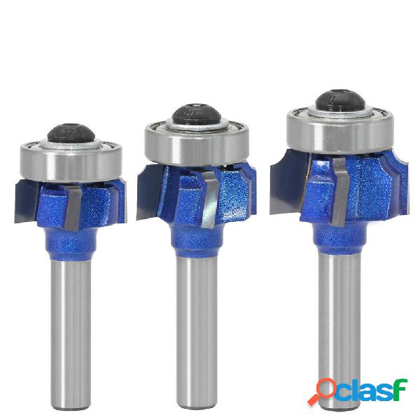 Drillpro Fresa per lavorazione del legno con codolo 8mm R1mm
