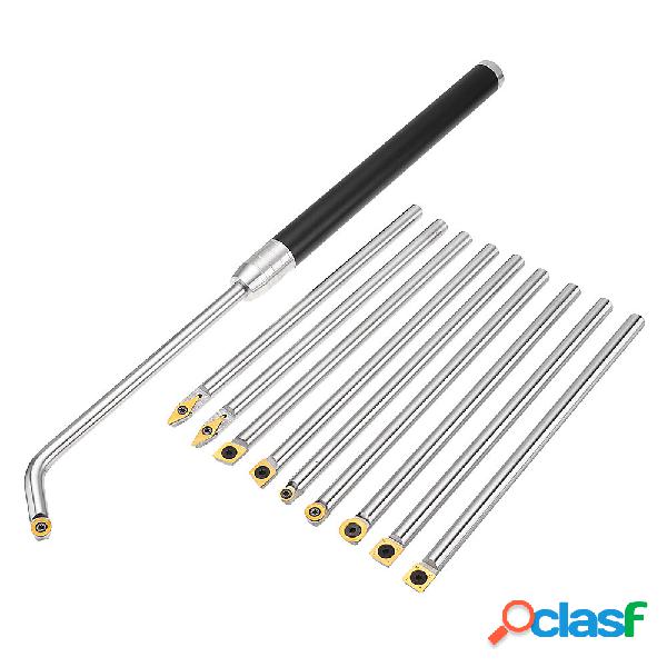 Drillpro Utensile per tornitura legno con inserto in titanio