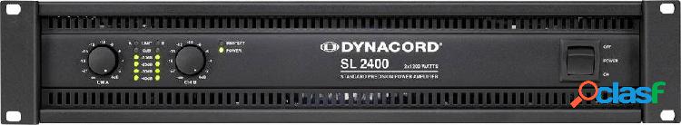 Dynacord SL 2400 Amplificatore PA Potenza RMS per canale a 4