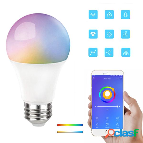 E27 RGB + CCT 9W Smart Bulb APP EWeLink LED lampada Funziona