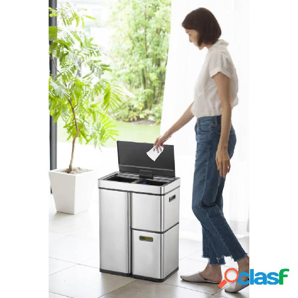 EKO Pattumiera con Sensore Mirage Plus 1x30 L + 2x15 L