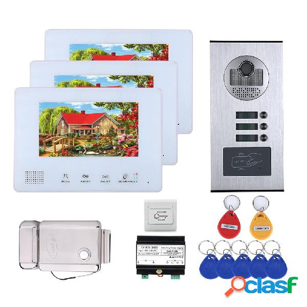 ENNIO SY828NH2IDEND3 7 Pollici BUS 2 fili Videocitofono Kit
