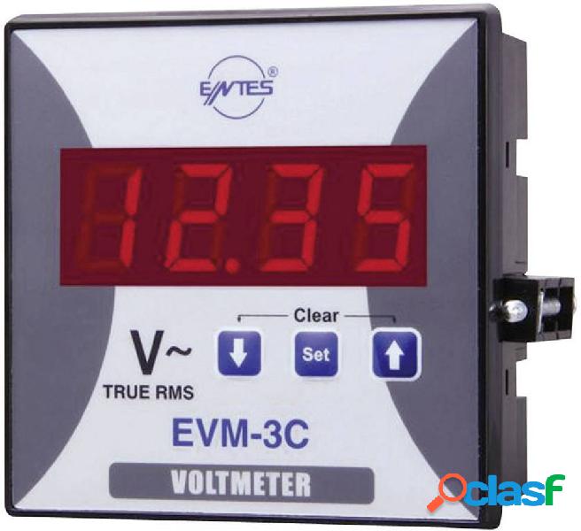 ENTES® EVM-3-96 strumento da pannello voltmetro a 3 fasi