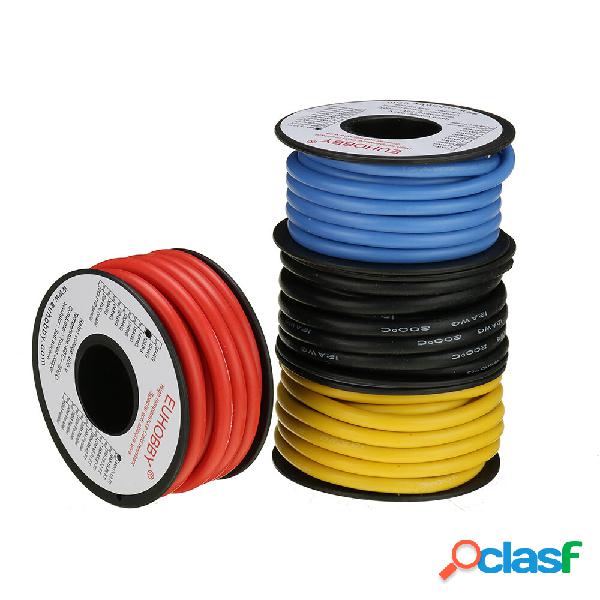 EUHOBBY 16m/18m 12AWG Soft Silicone Linea Stagnata ad alta