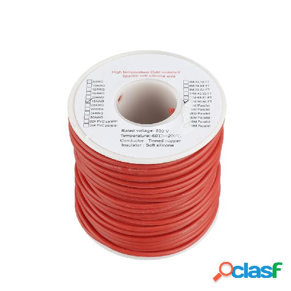 EUHOBBY 30m 18AWG Soft Silicone Cavo in linea ad alta