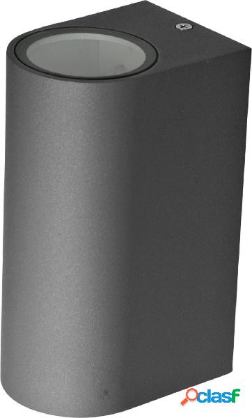 EVN 637215 Lampada da parete GU10 11 W Antracite