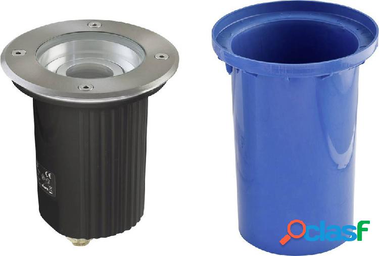 EVN 678235 Lampada LED da incasso a pavimento acciaio inox