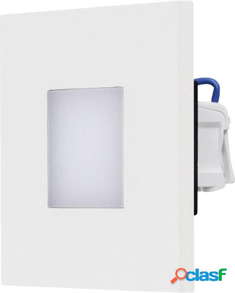 EVN LQ41840W Lampada da incasso a parete a LED 1.8 W Bianco