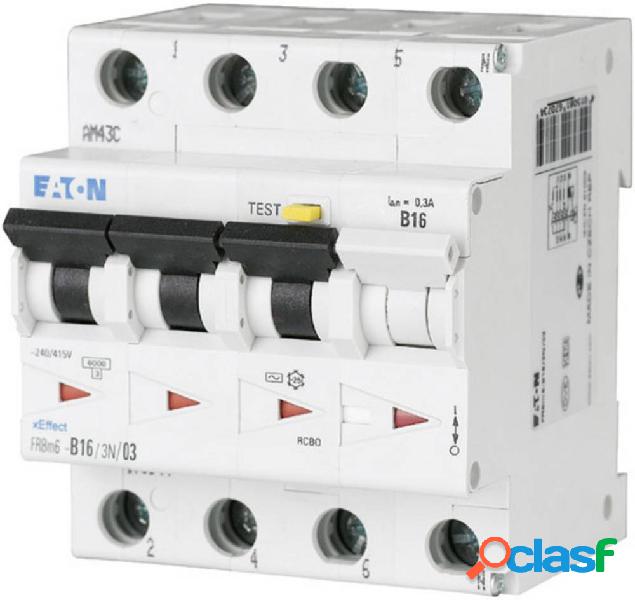 Eaton 170997 Magnetotermico e differenziale 4 poli 10 A 0.03
